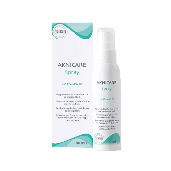 AKNICARE Spray emulsione spray per la pelle acneica 100ml-2