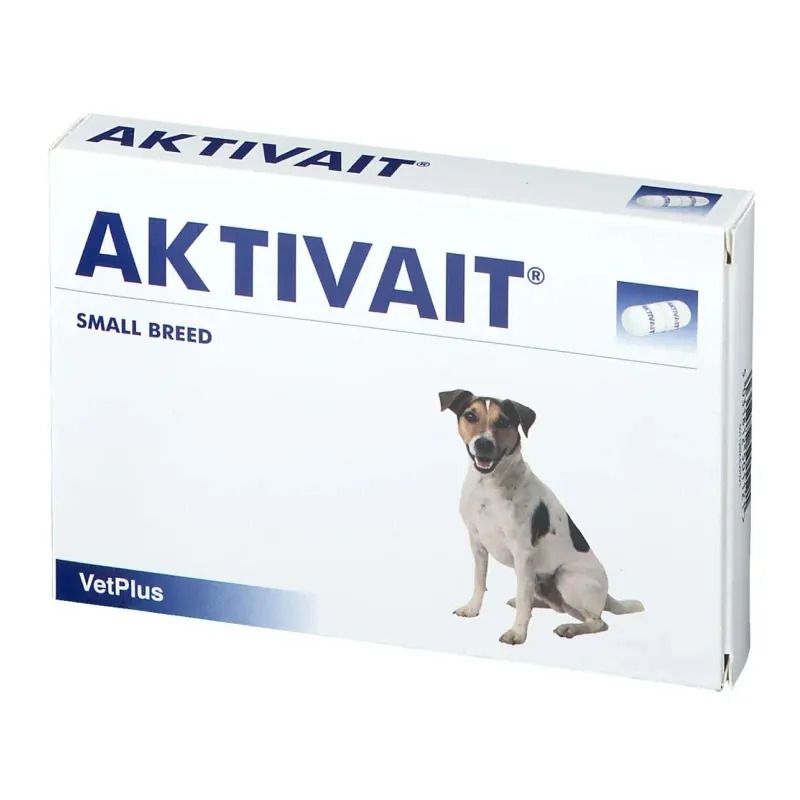 Aktivait Small Breed Vetplus Alimento Complementare Per Cani Taglia Piccola 60 Compresse-1