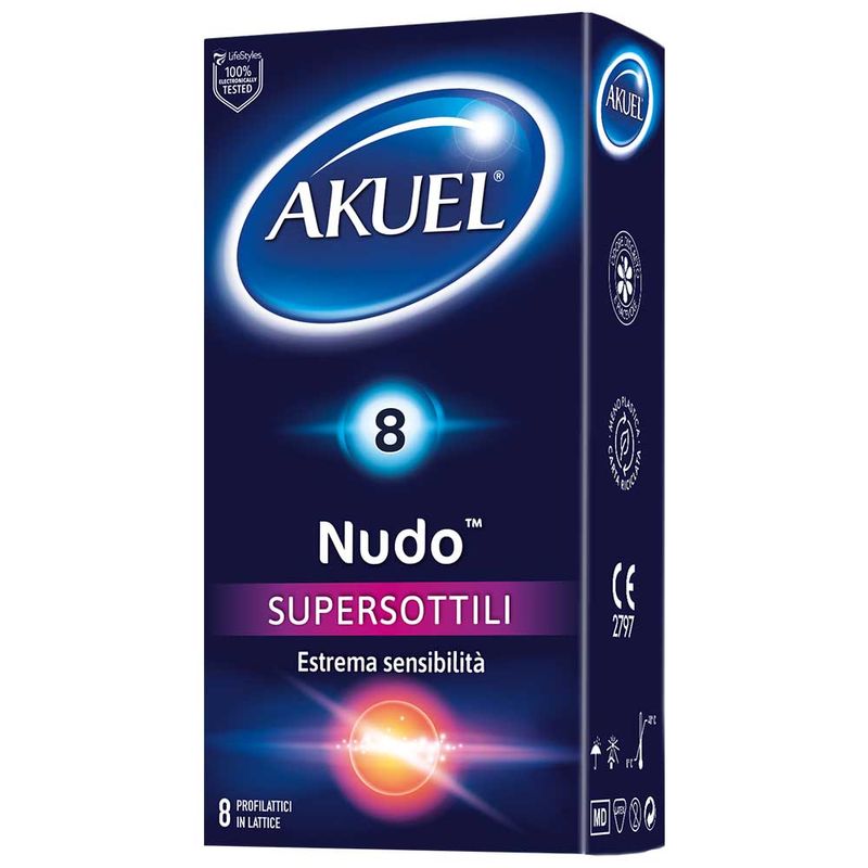 Akuel Nudo Supersottile 8 profilattici-1