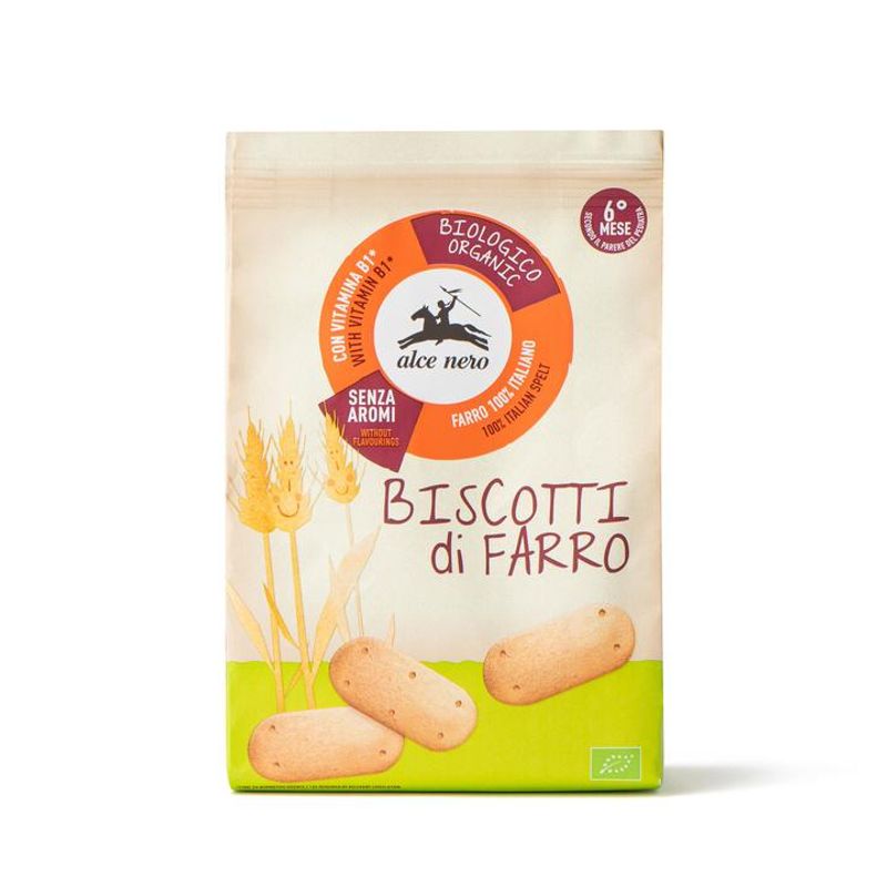 Alce Nero Biscotti di Farro Biologici 250g-1