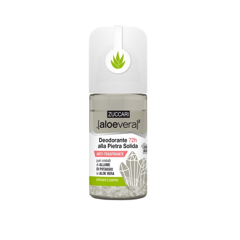 Zuccari Aloevera2 Deodorante roll-on alla Pietra Solida 50ml-1