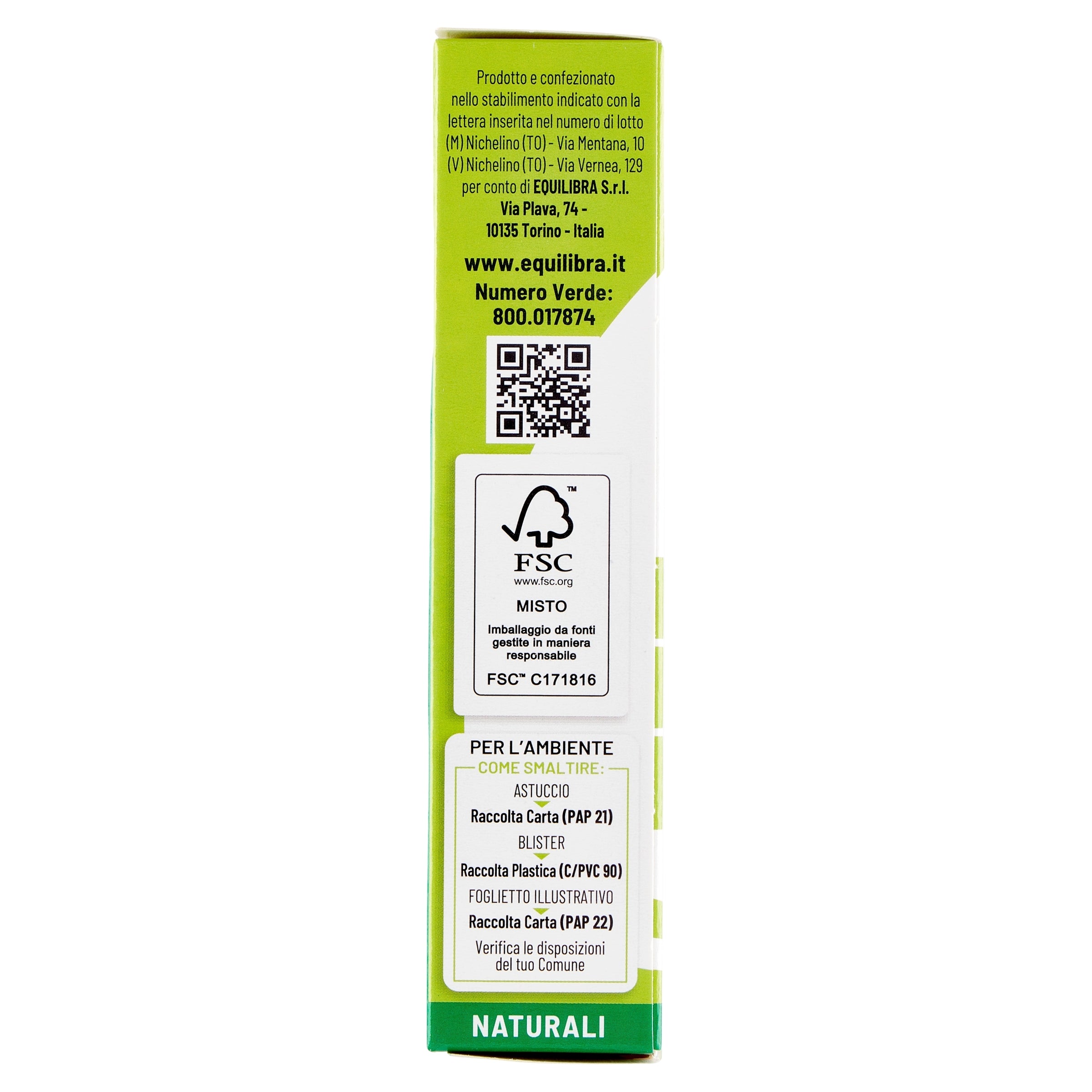 Equilibra Alga Snella Integratore alimentare utile per l'eliminazione dei liquidi in eccesso 75 comp-3