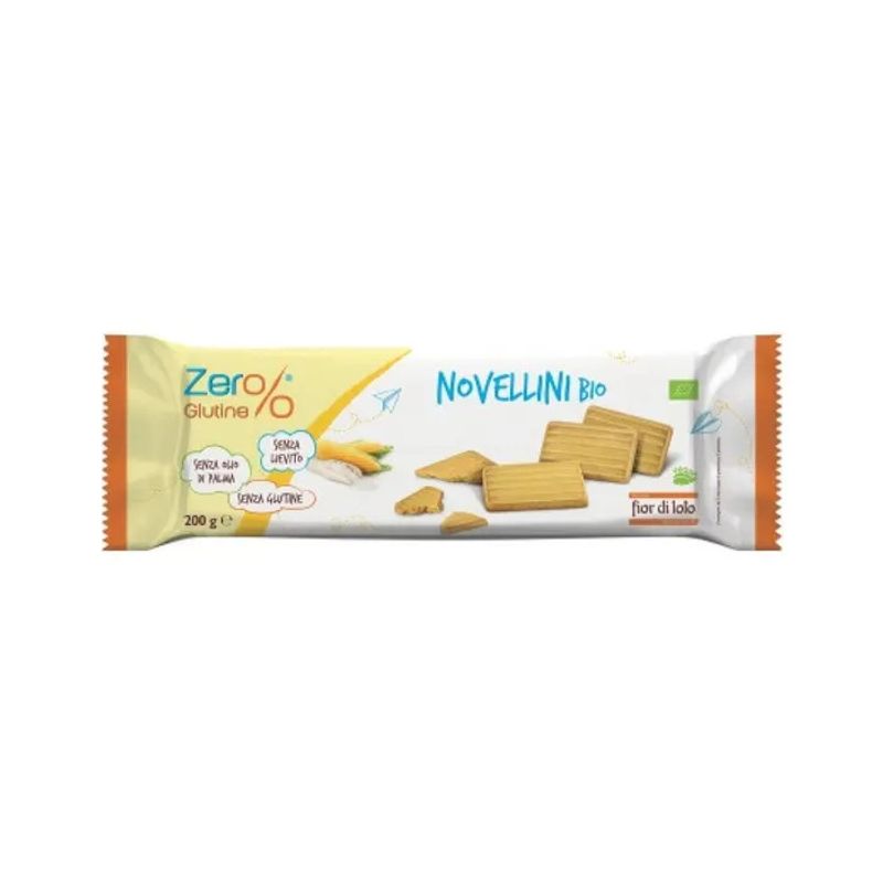 Fior Di Loto Zer% Glutine Novellini Bio Senza Glutine 200g-1