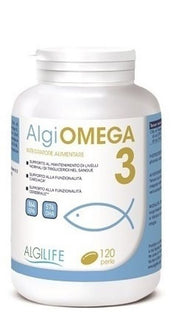 AlgiOmega 3 per la funzione cardiaca e cerebrale 120 perle-1