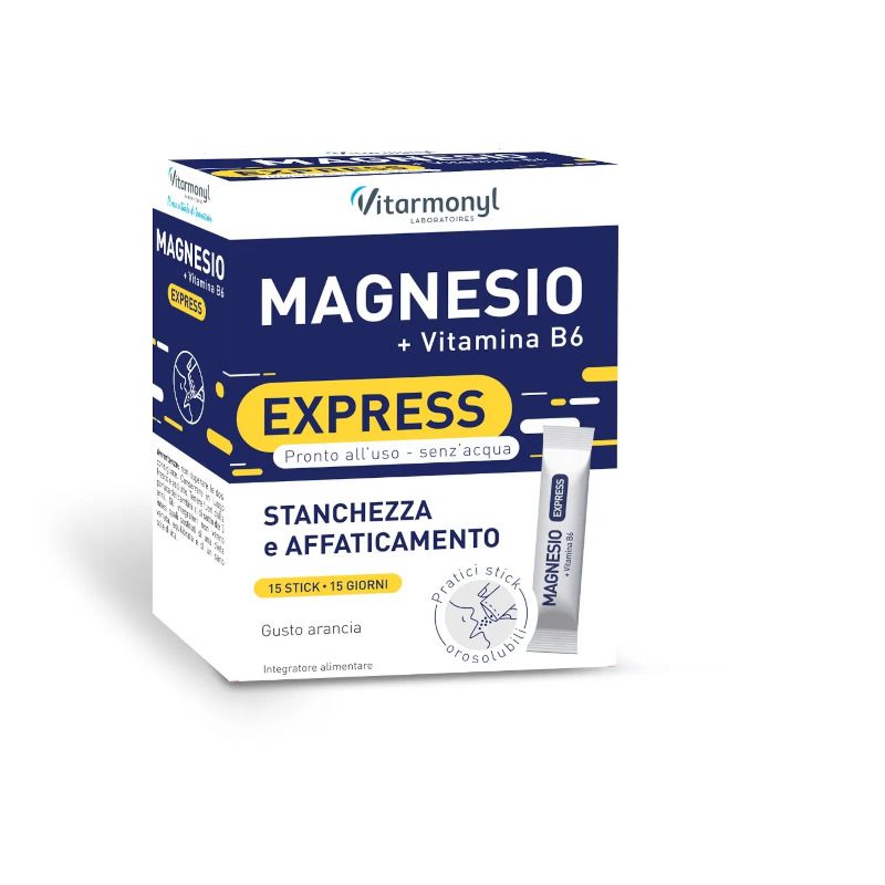Vitarmonyl Magnesio + Vitamina B6 Express 15 stick-1