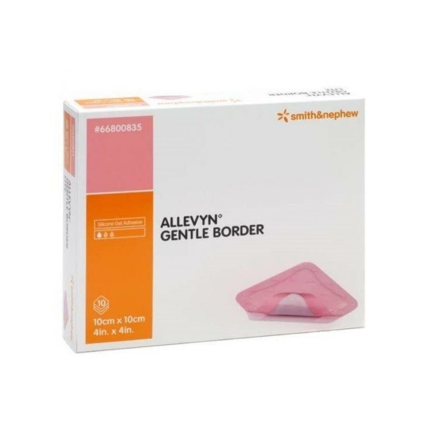 Medicazione Allevyn Gentle Border 10x10cm 10 Pezzi-1