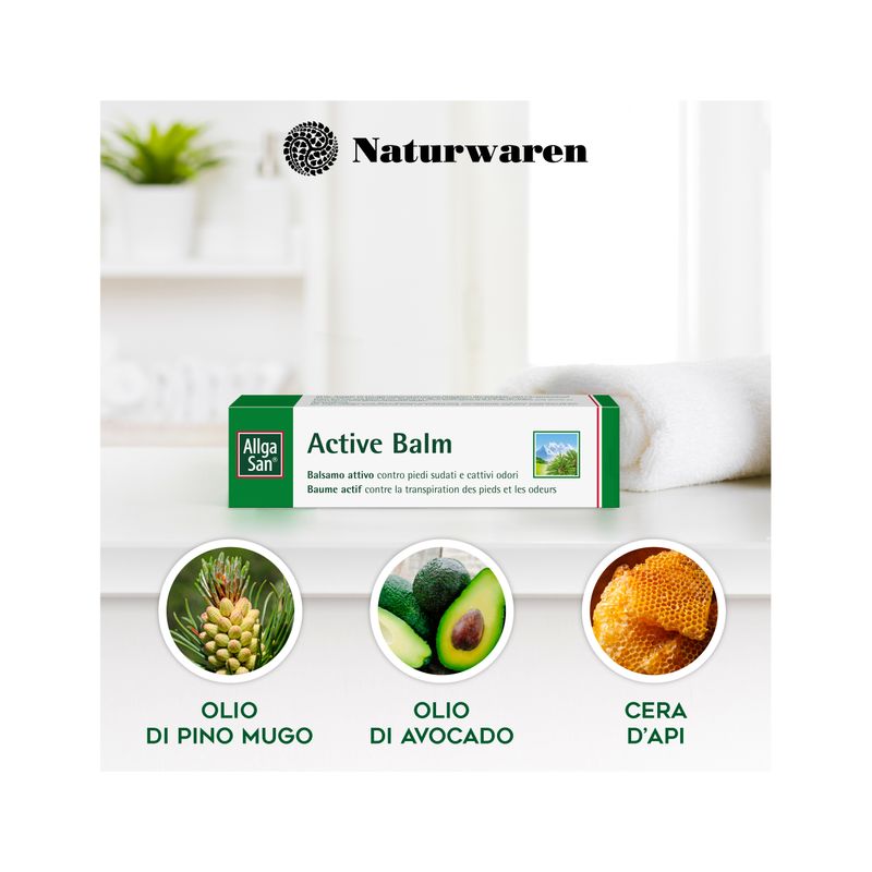 Dr. Theiss Allga San Active Balm Balsamo attivo per i piedi 50 ml-3