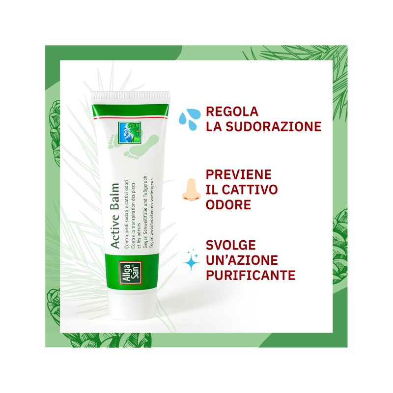Dr. Theiss Allga San Active Balm Balsamo attivo per i piedi 50 ml-4