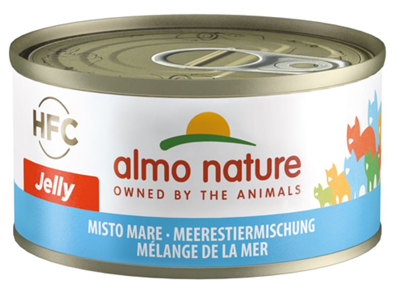 Almo Nature HFC Jelly Cibo Umido Mistomare Per Gatti Adulti Lattina 70g-1