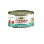 Almo Nature HFC Jelly Trota e Tonno alimento umido per gatti adulti 70g-1