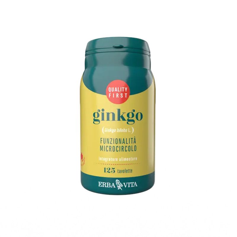 Erba Vita Ginkgo Biloba 125 Tavolette-1