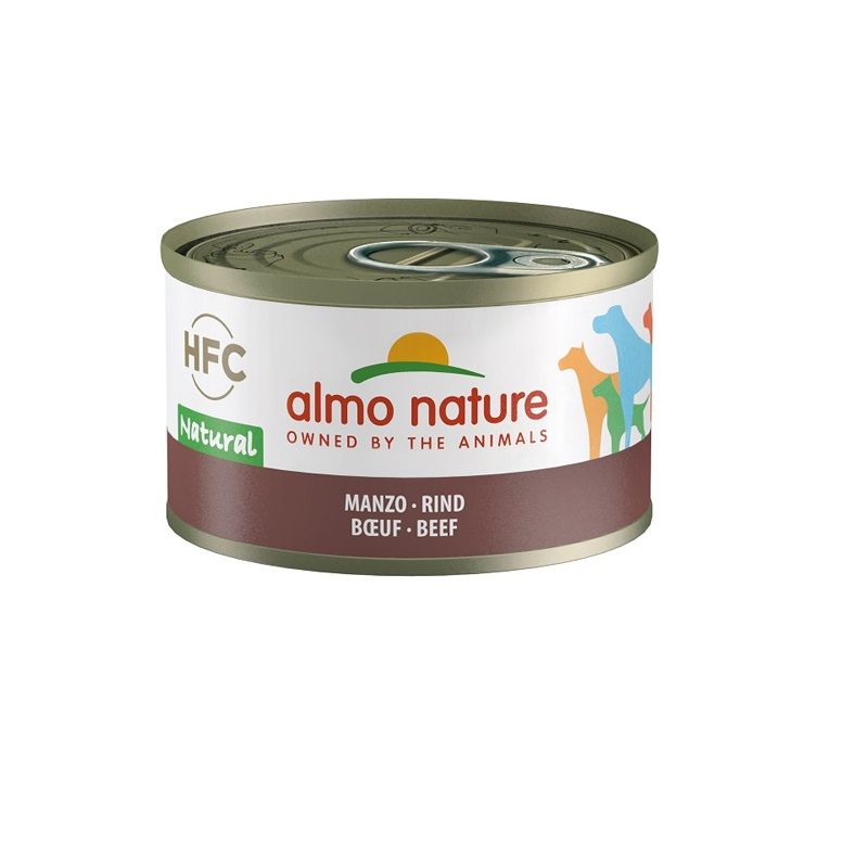 Almo Nature HFC Natural Manzo alimento umido per cani adulti 95g-1