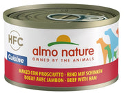 Almo Nature HFC Cuisine Manzo con Prosciutto alimento umido per cani adulti 95g-1