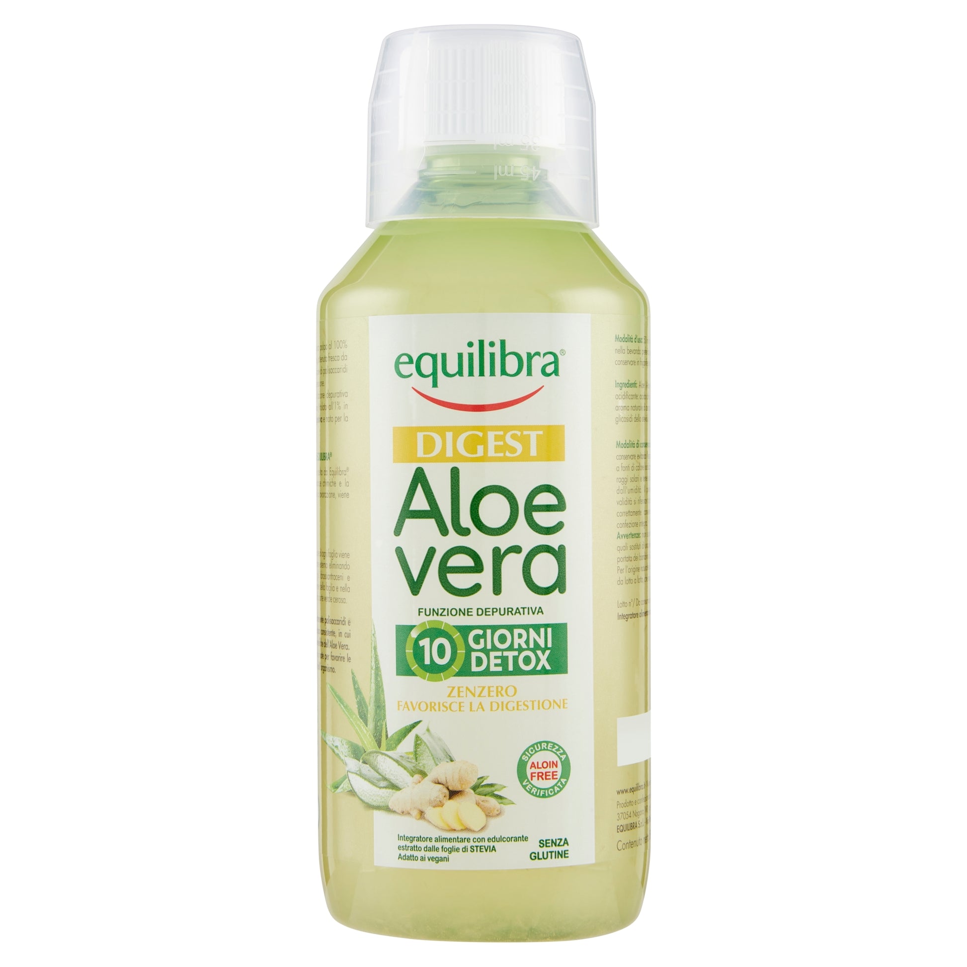 Equilibra Aloe Vera Digest Con Zenzero 500ml-1
