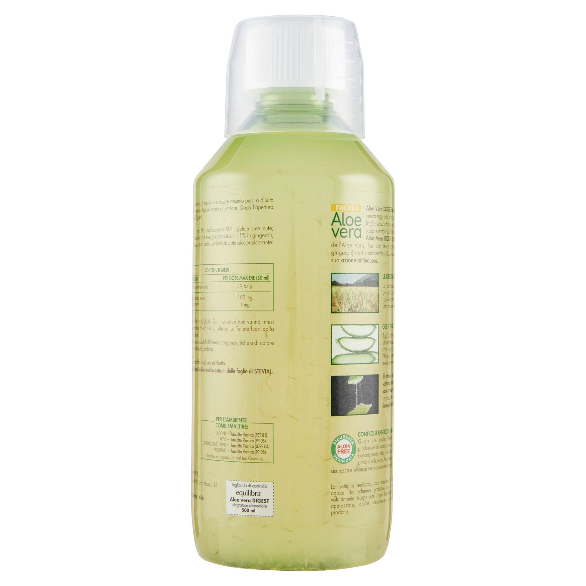 Equilibra Aloe Vera Digest Con Zenzero 500ml-5