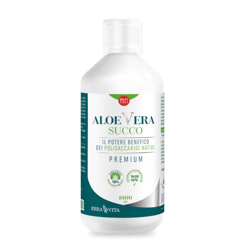 Erba Vita Aloe Vera Succo Premium 1L-1