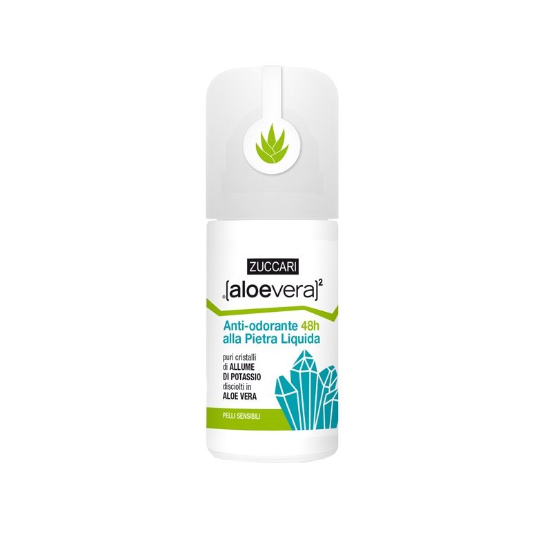 Zuccari Aloevera2 Antiodorante alla Pietra Liquida roll-on 50ml-1