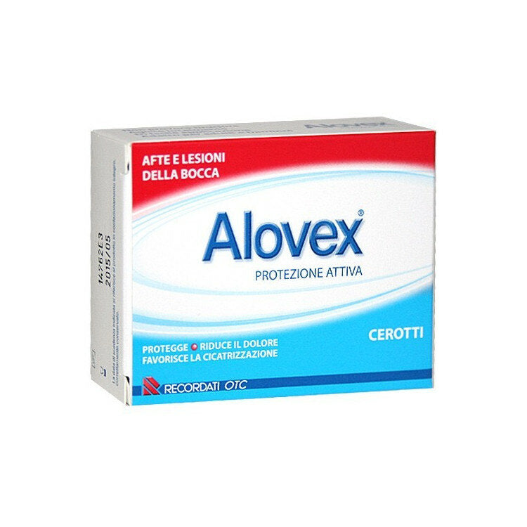 Alovex protezione attiva per afte e lesione della bocca 15 cerotti-2