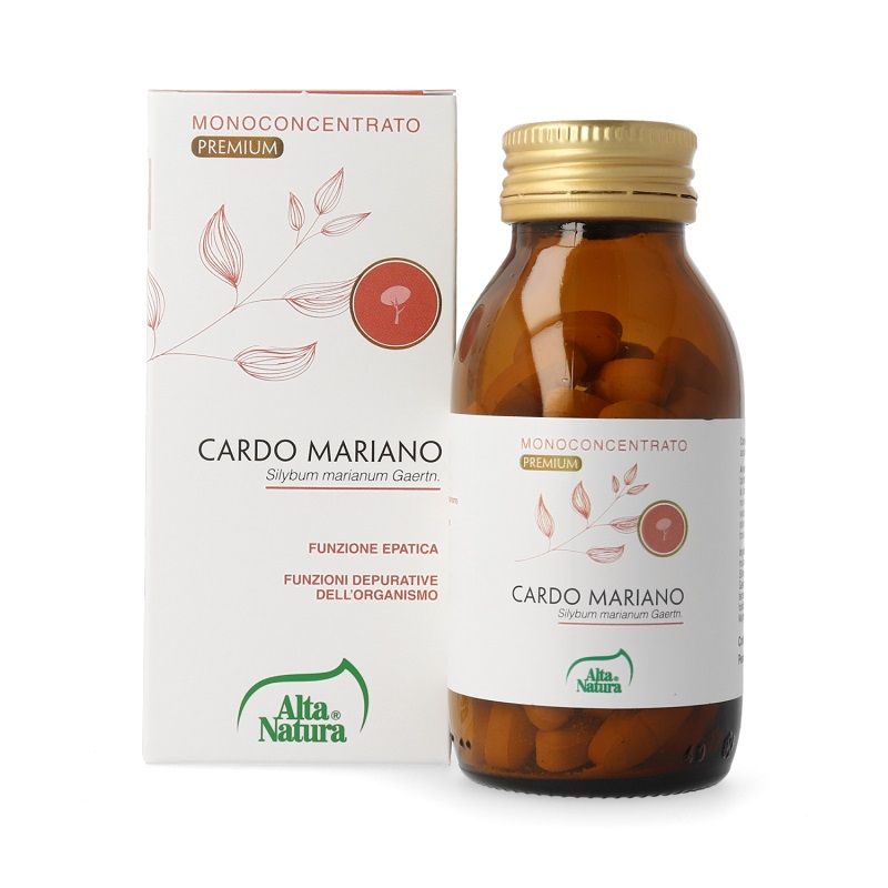 Alta Natura Cardo Mariano Terranata antiossidante e depurativo per l'organismo 60 compresse-1