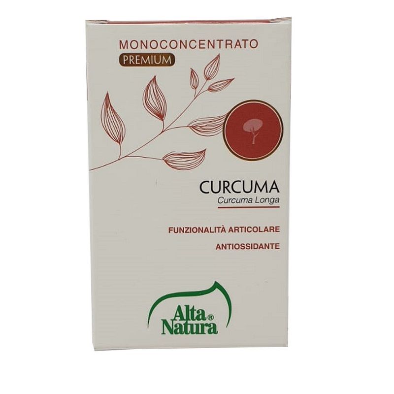 Alta Natura Curcuma per la funzionalità articolare e disturbi del ciclo mestruale 30 compresse-1
