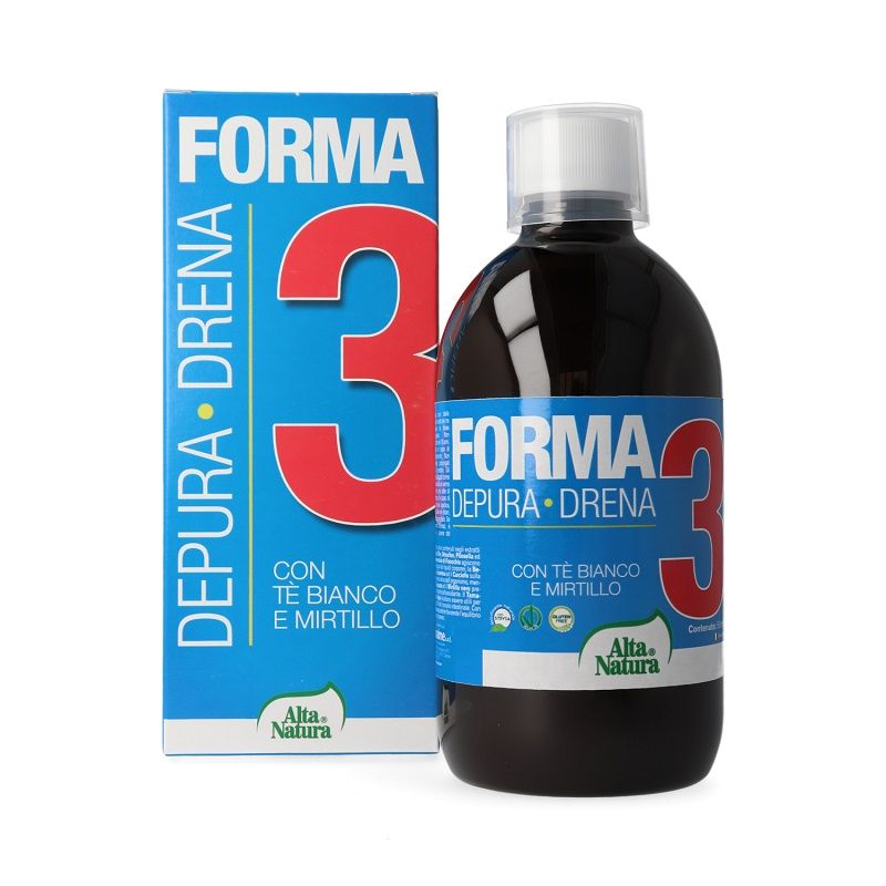 Alta Natura Forma 3 Drena Depura utile alla funzione depurativa dell’organismo 500ml-1