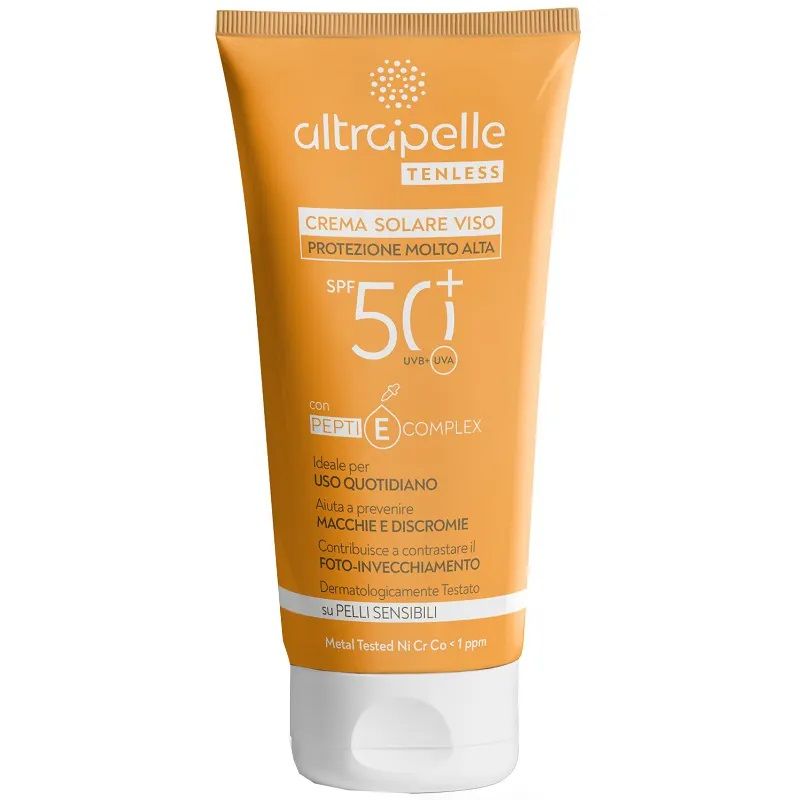 Altrapelle Tenless crema solare viso SPF50+ 50ml-1
