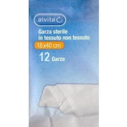 Alvita Garza Strerile 18x40cm 12 Pezzi-1