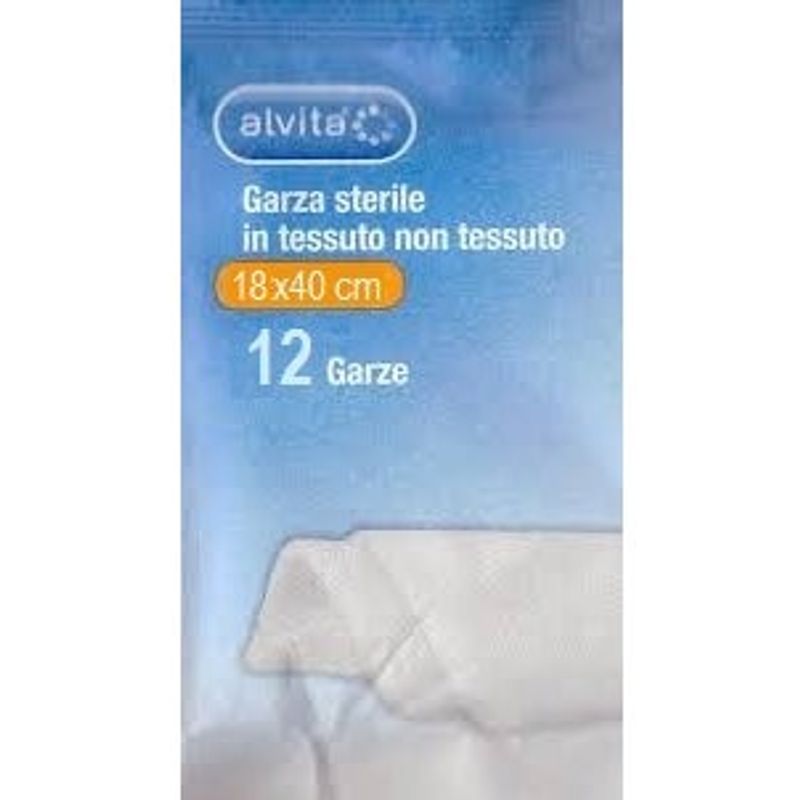 Alvita Garza Strerile 18x40cm 12 Pezzi-1