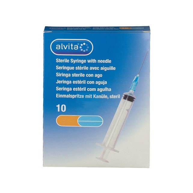 Siringa 5ml Ago G23 Alvita 10 Pezzi-1