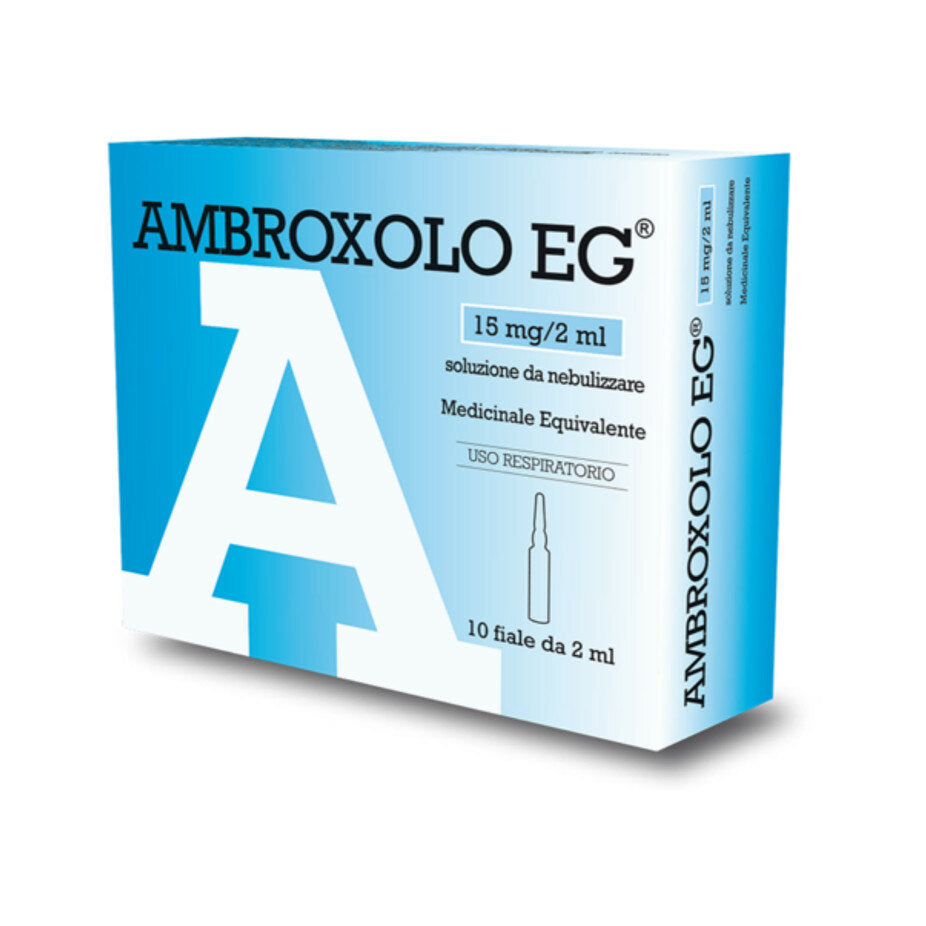 Ambroxolo Eg Aer utile 15mg nelle affezioni broncopolmonari acute e croniche 10 fiale-2