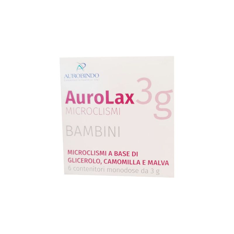 Aurolax Microclismi Bambini 6 pezzi-1
