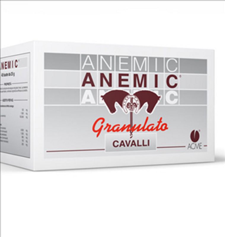 Anemic Granulato Per Produzione Globuli Rossi Cavalli 40 Bustine da 25g-1