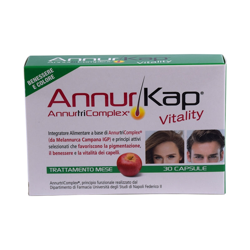 Annurkap Vitality integratore per il benessere dei capelli 30 capsule-1