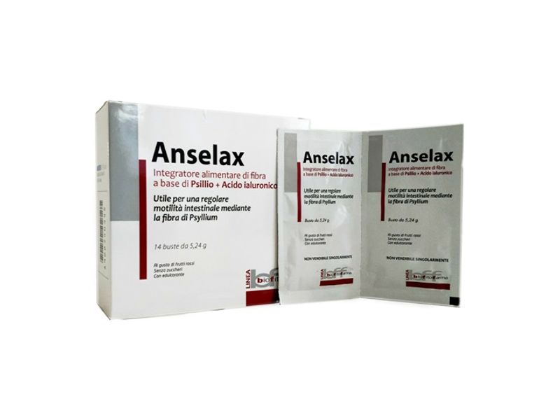 Anseris Anselax utile per il transito intestinale 14 bustine gusto frutti di bosco-1