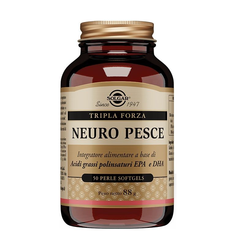 Solgar Neuro Pesce integratore alimentare 50 perle soft gels-1