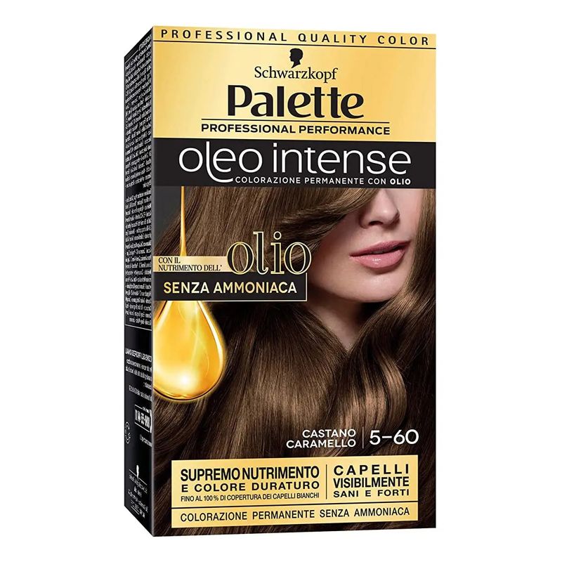 Schwarzkopf Palette Oleo Intense colorazione permanente con olio 5-60 Castano Caramello-1