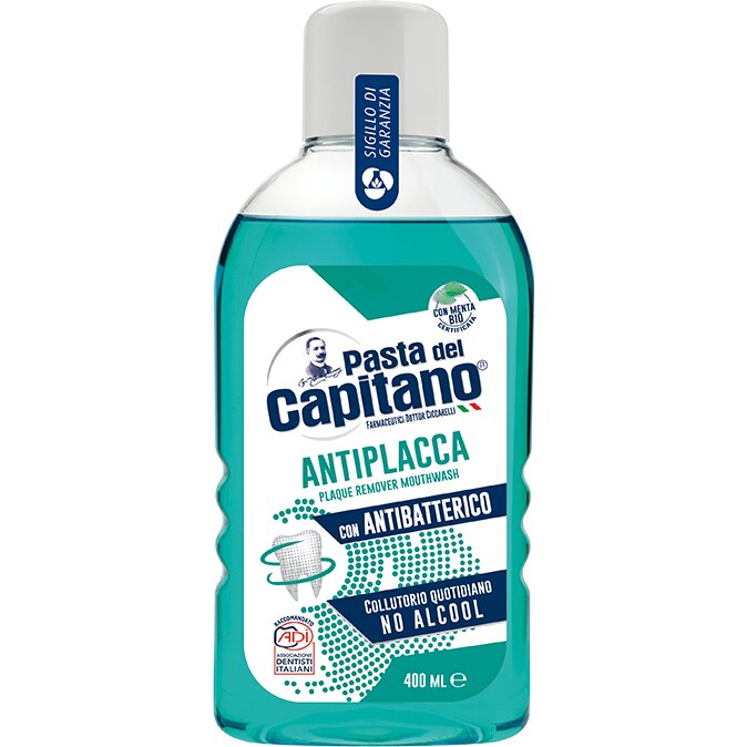 Dr. Ciccarelli Pasta del Capitano Collutorio Antiplacca 400ml-2