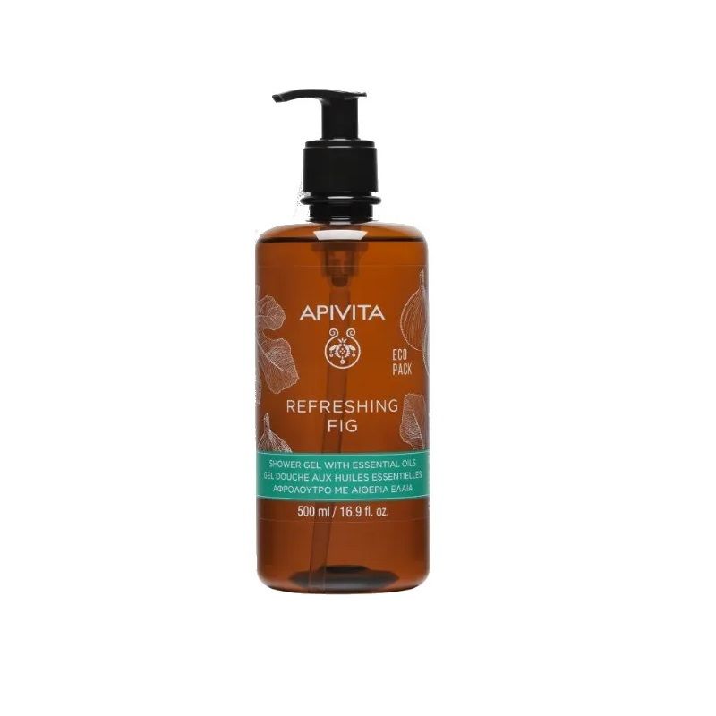 Apivita Refreshing Gel Fig Shower Gel gel doccia 500ml-1