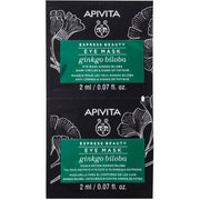 Apivita Express Beauty Maschera Occhi Anti-Fatica Gingko Biloba 2x2ml-1