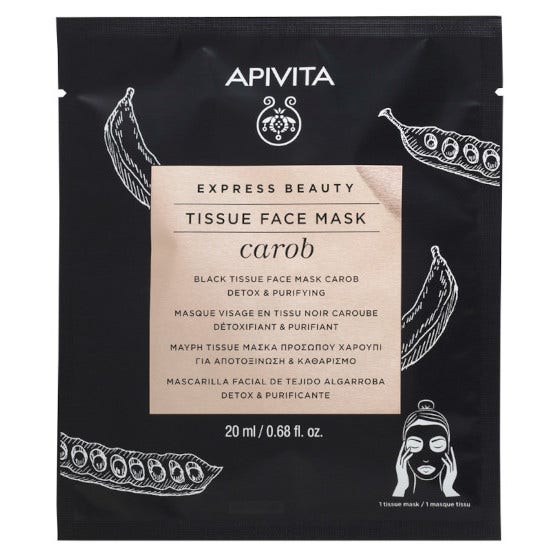 Apivita Express Beauty Maschera Viso In Tessuto Purificante 1 Pezzo 20ml-1