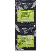 Apivita Express Beauty Scrub Viso Esfoliante Olive 2x8ml-1