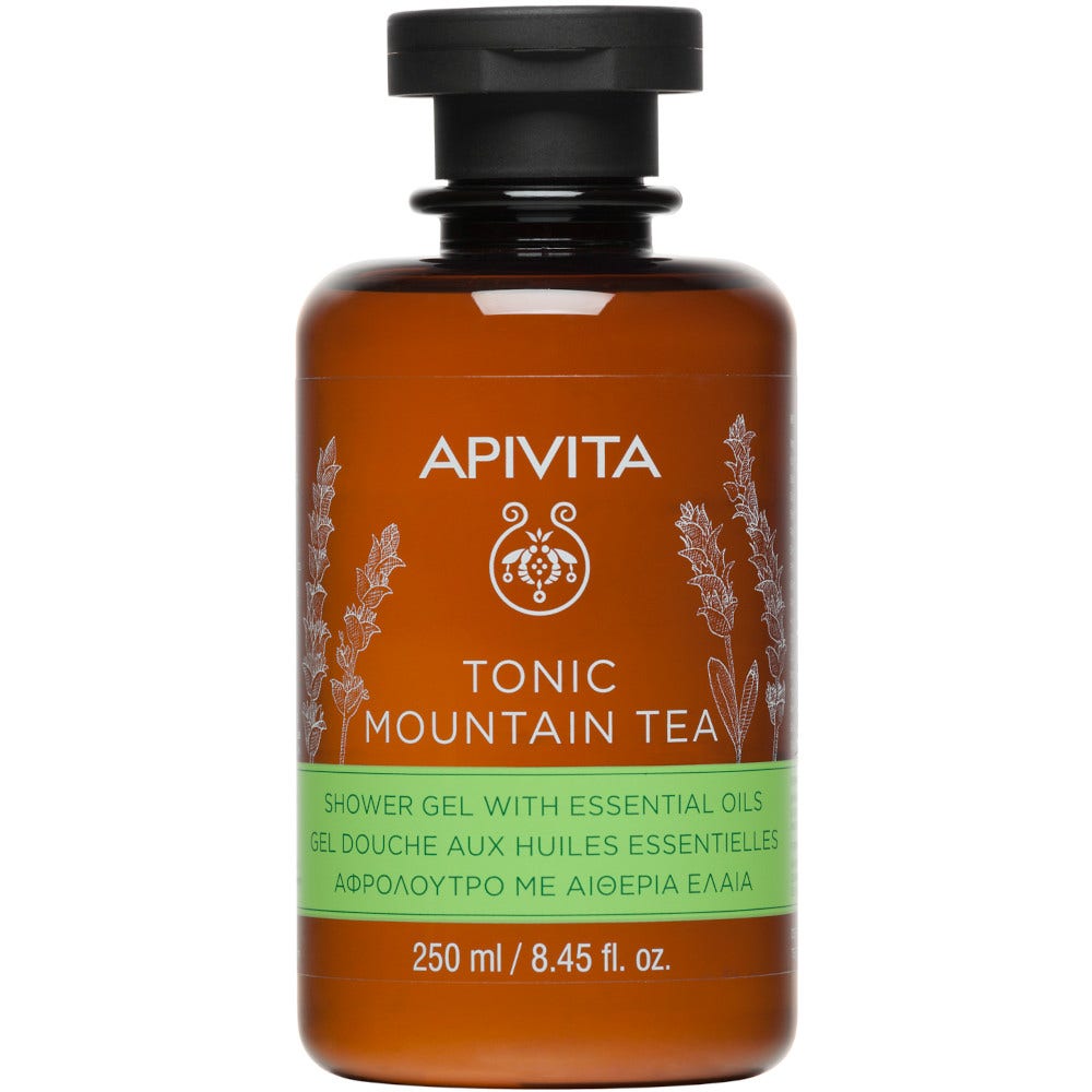 Apivita Gel Doccia Detergente Tè Di Montagna 250ml-1