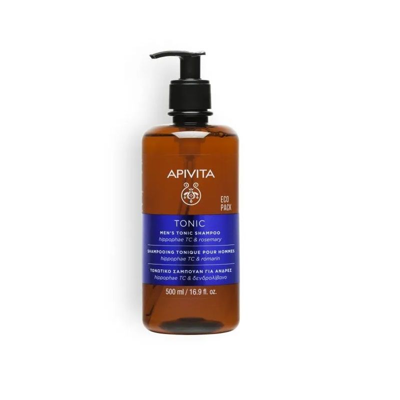 Apivita Men's Tonic Shampoo tonificante uomo 500ml-1