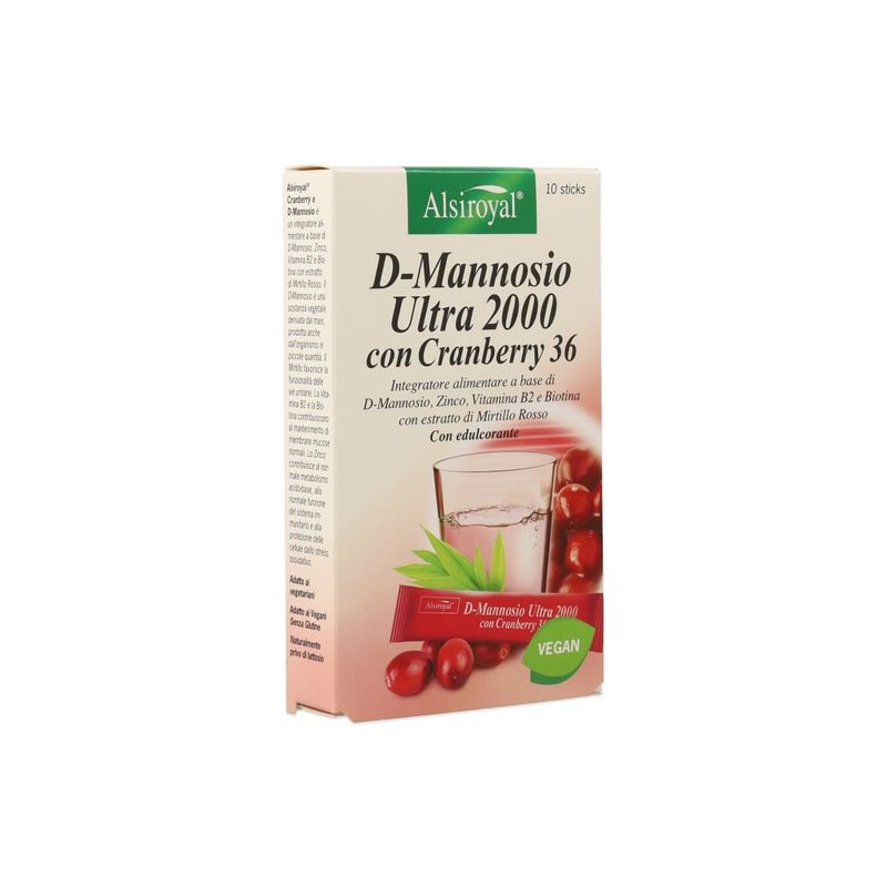 D Mannosio Ultra 2000 Cranberry 10 Stick-1