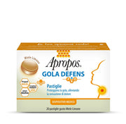 Apropos Gola Defens Pro 20 Pastiglie Miele E Limone-1