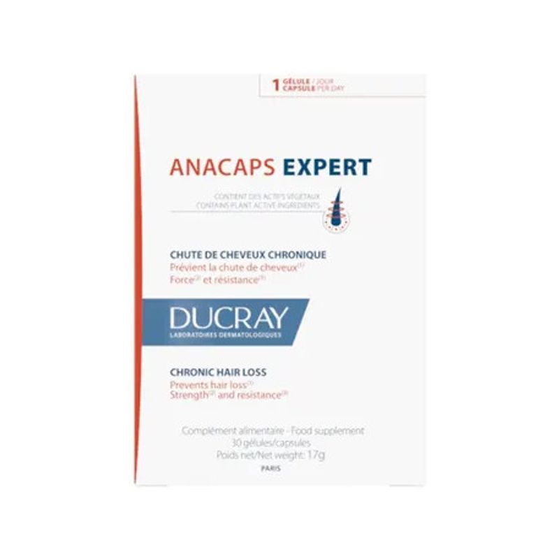Ducray Anacaps Expert Per Capelli E Unghie 30 Capsule-1