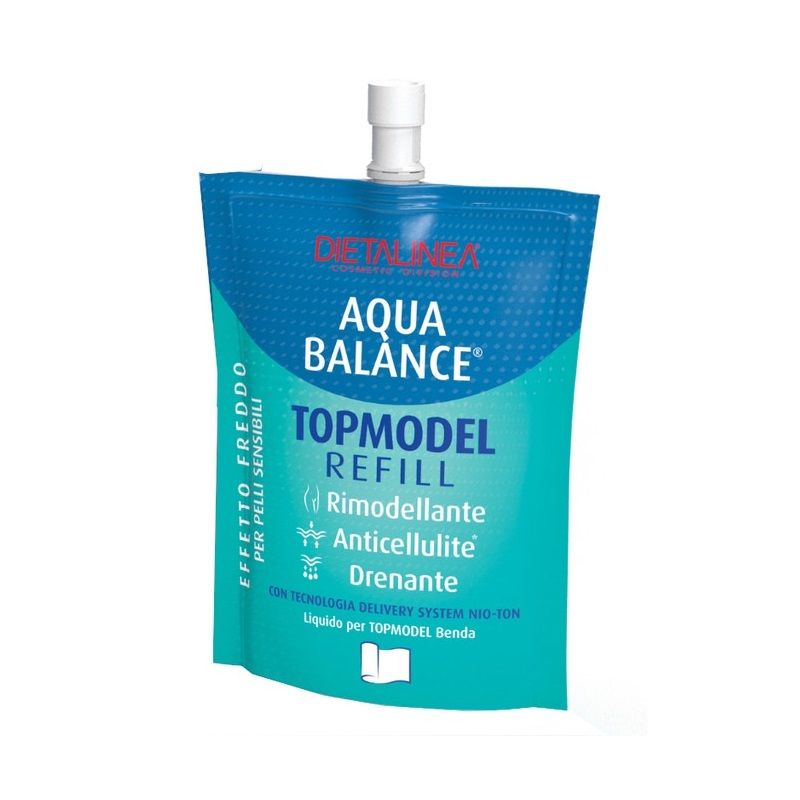 Dietalinea Aqua Balance TopModel Refill Bende TopModel System effetto freddo 200ml-1