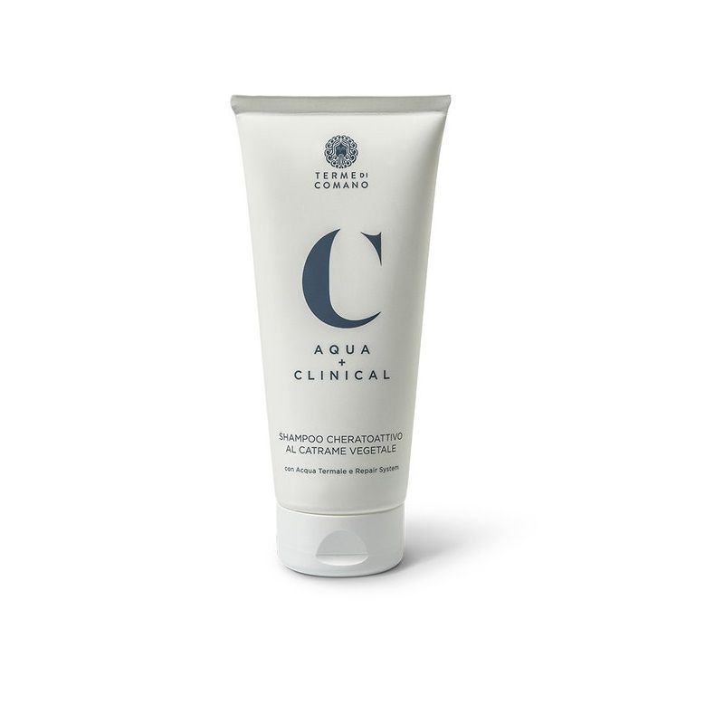 Terme di Cormano Aqua+ Clinical shampoo cheroattivo al catrame vegetale 200ml-1