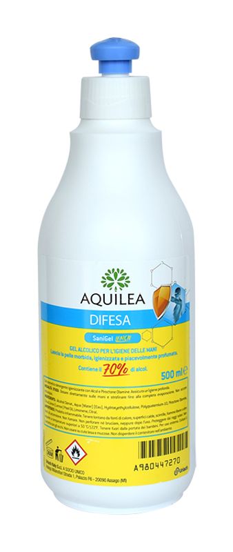 Aquilea Difesa Sanigel Lemon Gel Igienizzante Per Le Mani 500ml-1