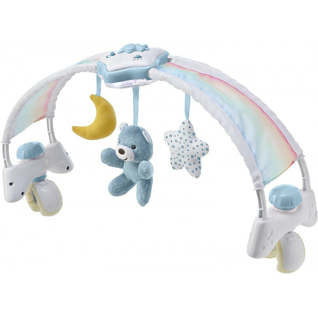 Chicco Gioco Arco Lettino Arcobaleno Azzurro 1 Pezzo-2
